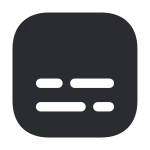 Subtitle SVG Icon